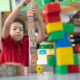 Child building blocks advice for the last day of school